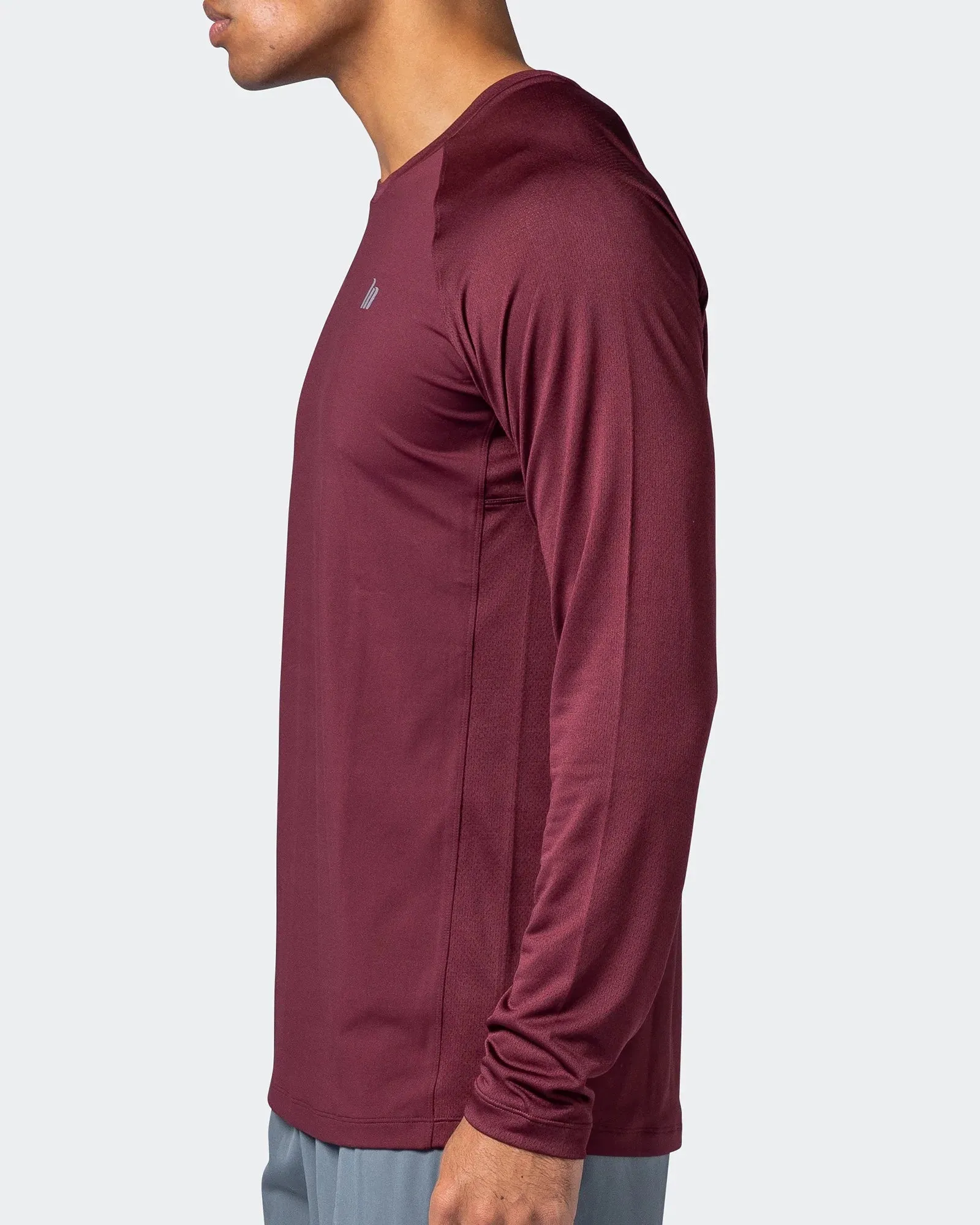 Cross Train Long Sleeve Top - Dark Plum