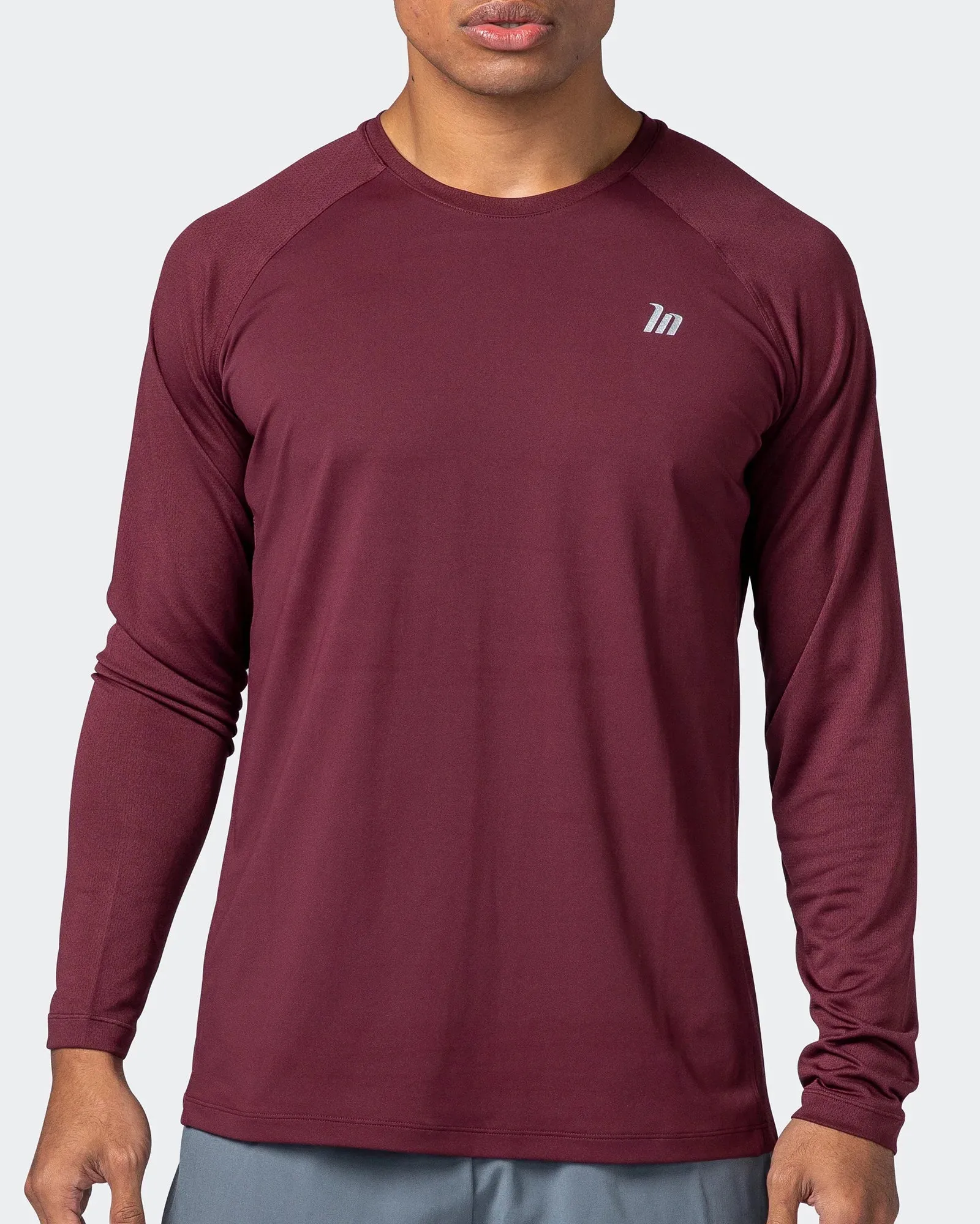Cross Train Long Sleeve Top - Dark Plum
