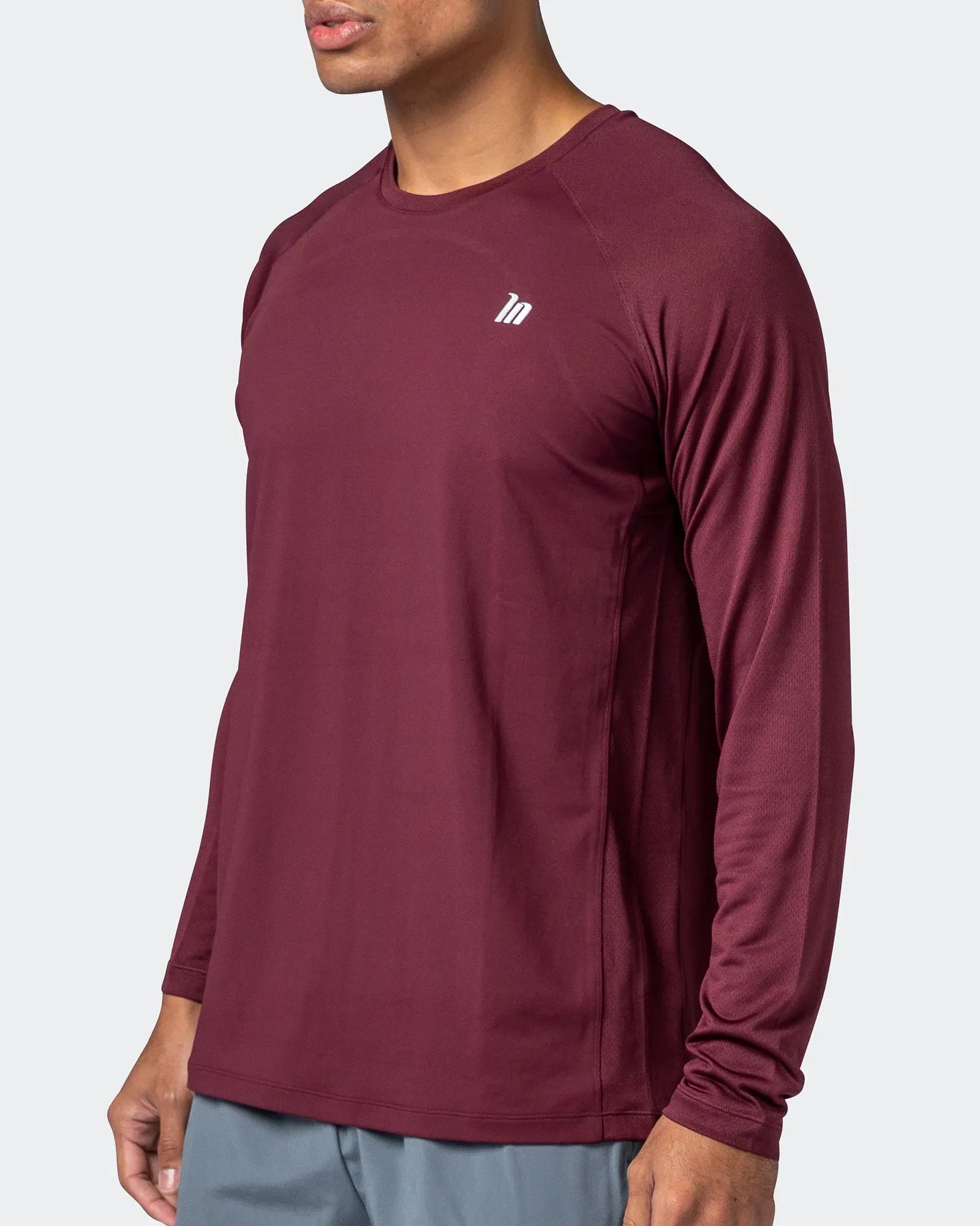 Cross Train Long Sleeve Top - Dark Plum