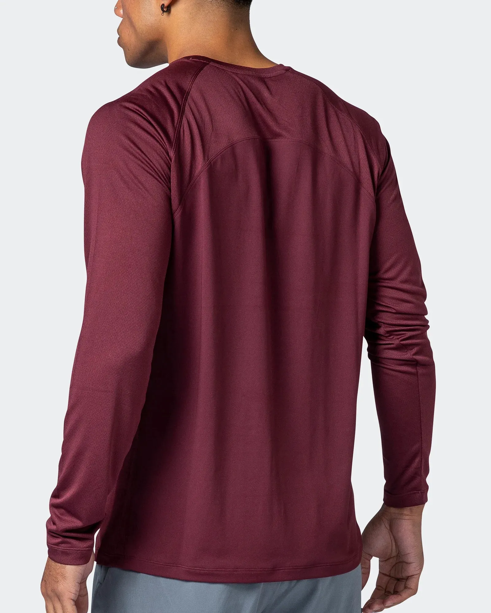 Cross Train Long Sleeve Top - Dark Plum