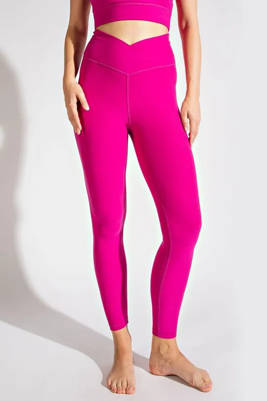 CROSSOVER full length leggings