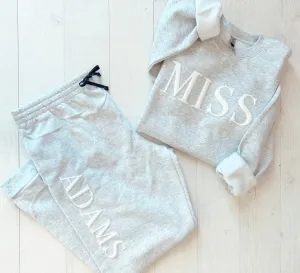 Customized Miss Teacher Graduation Loungewear