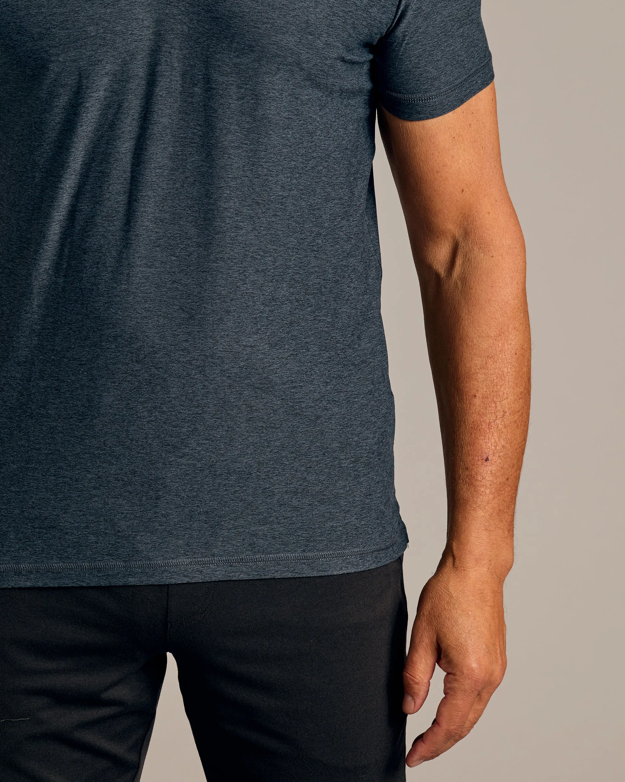 Dark Heather Fiord Active Polo 2.0