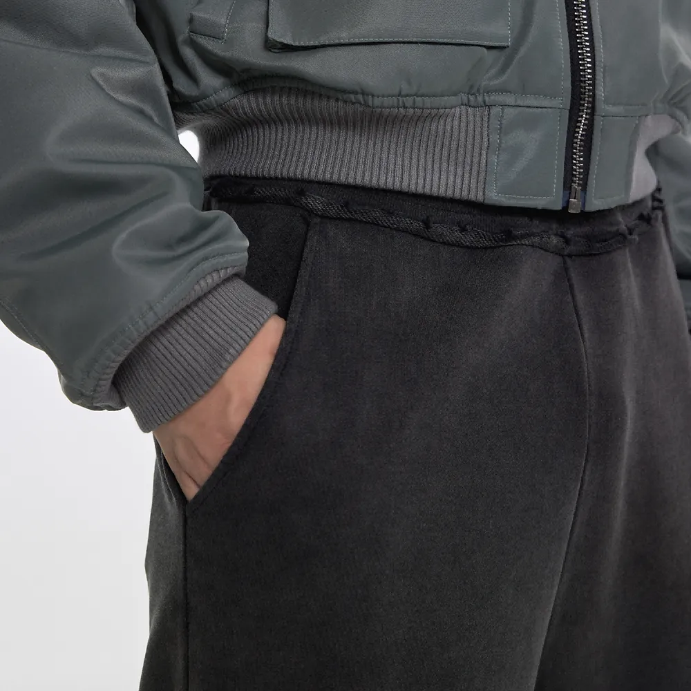 Distressed Drawstring Sweatpants