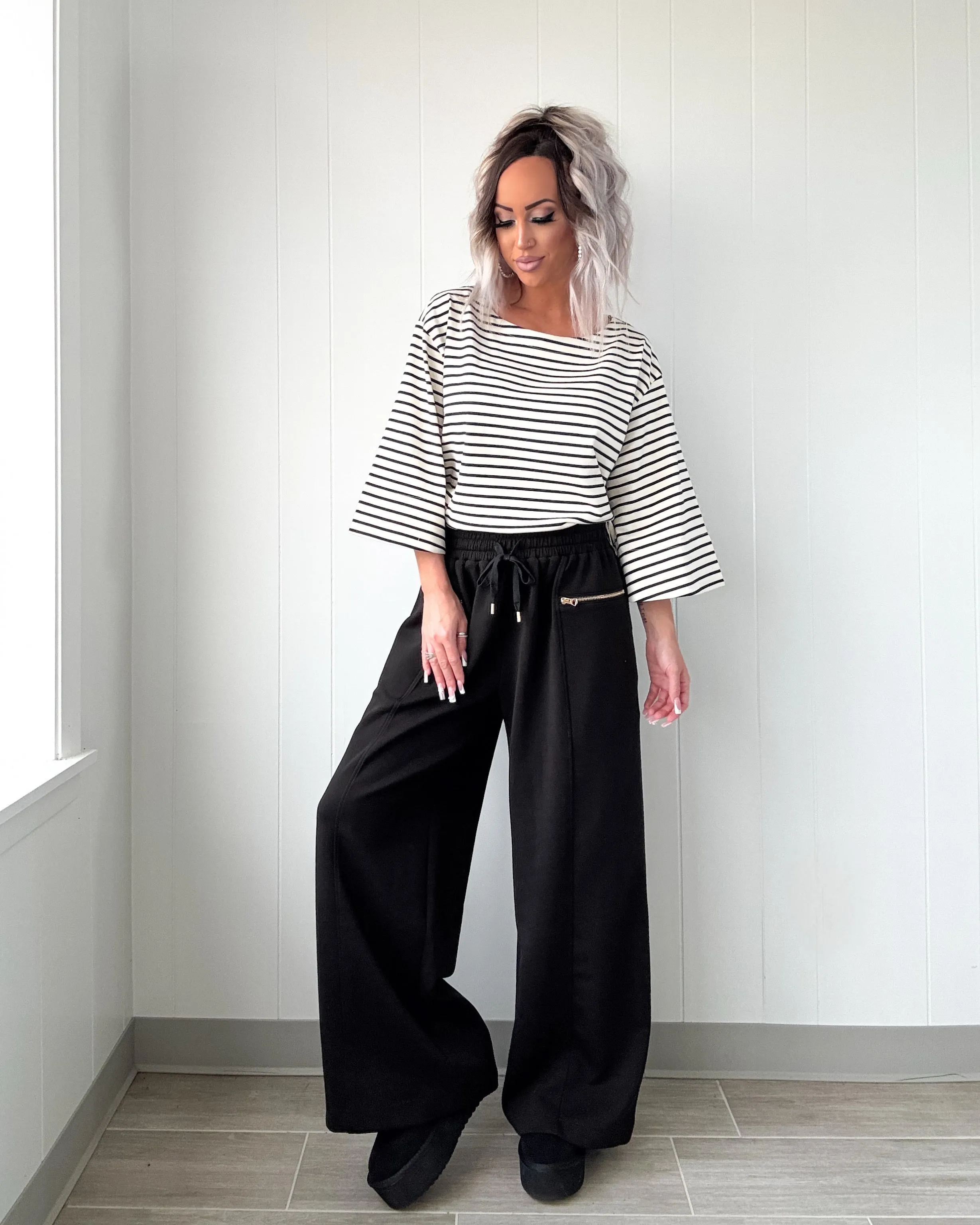 Elevated Ease Sweatpants - Black