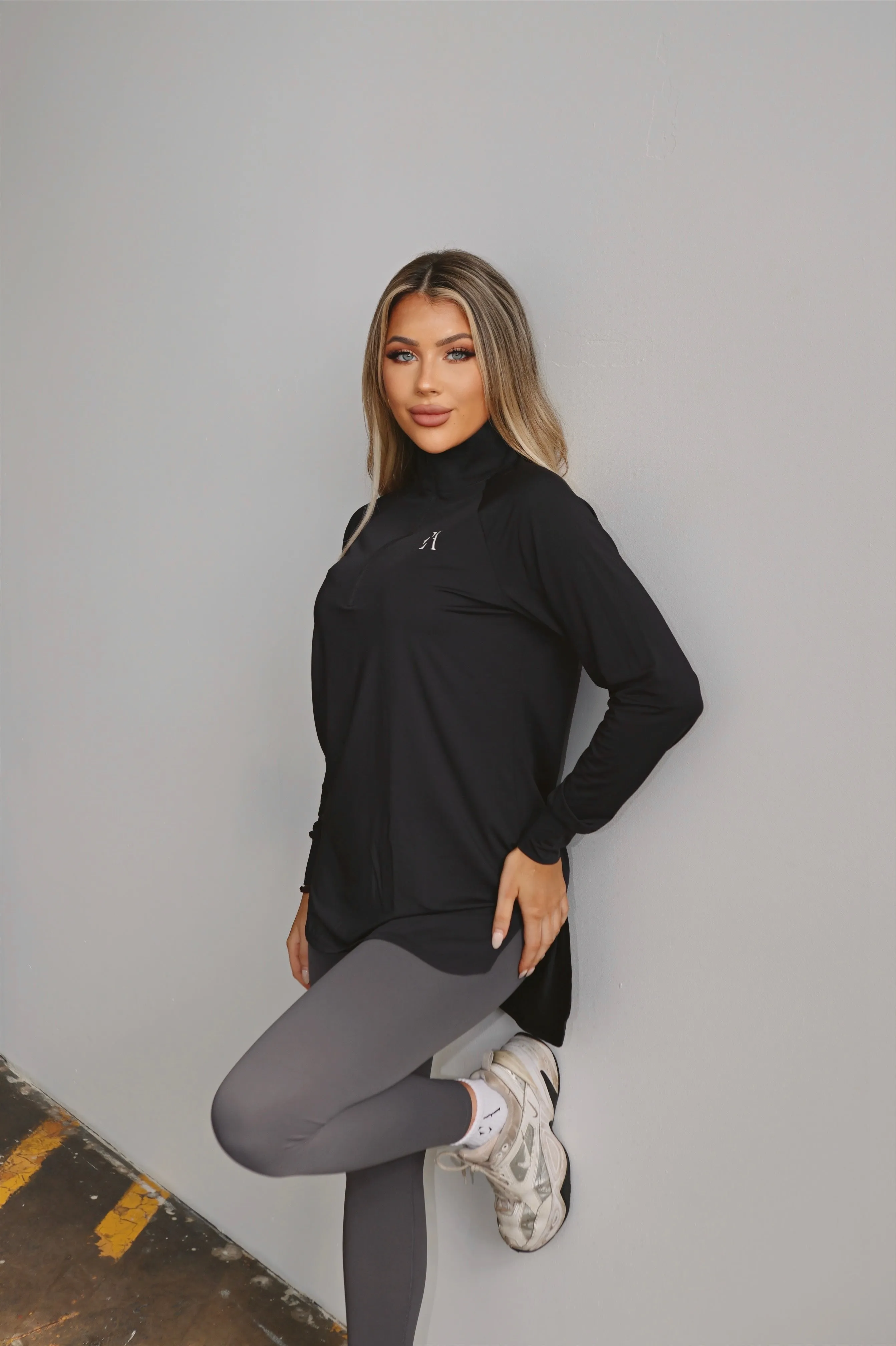 Essential Half-Zip Top