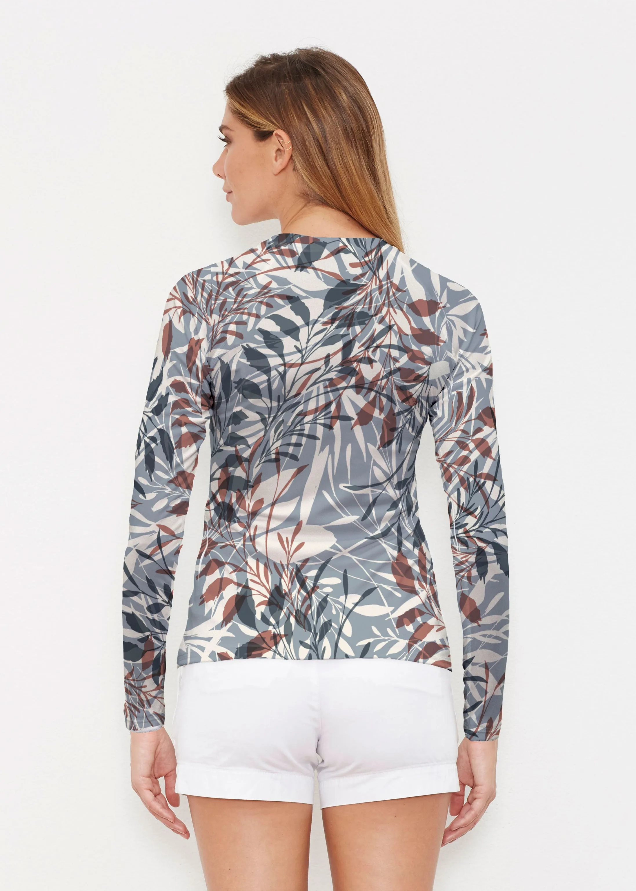 Fall Foliage (8013) ~ Long Sleeve Rash Guard