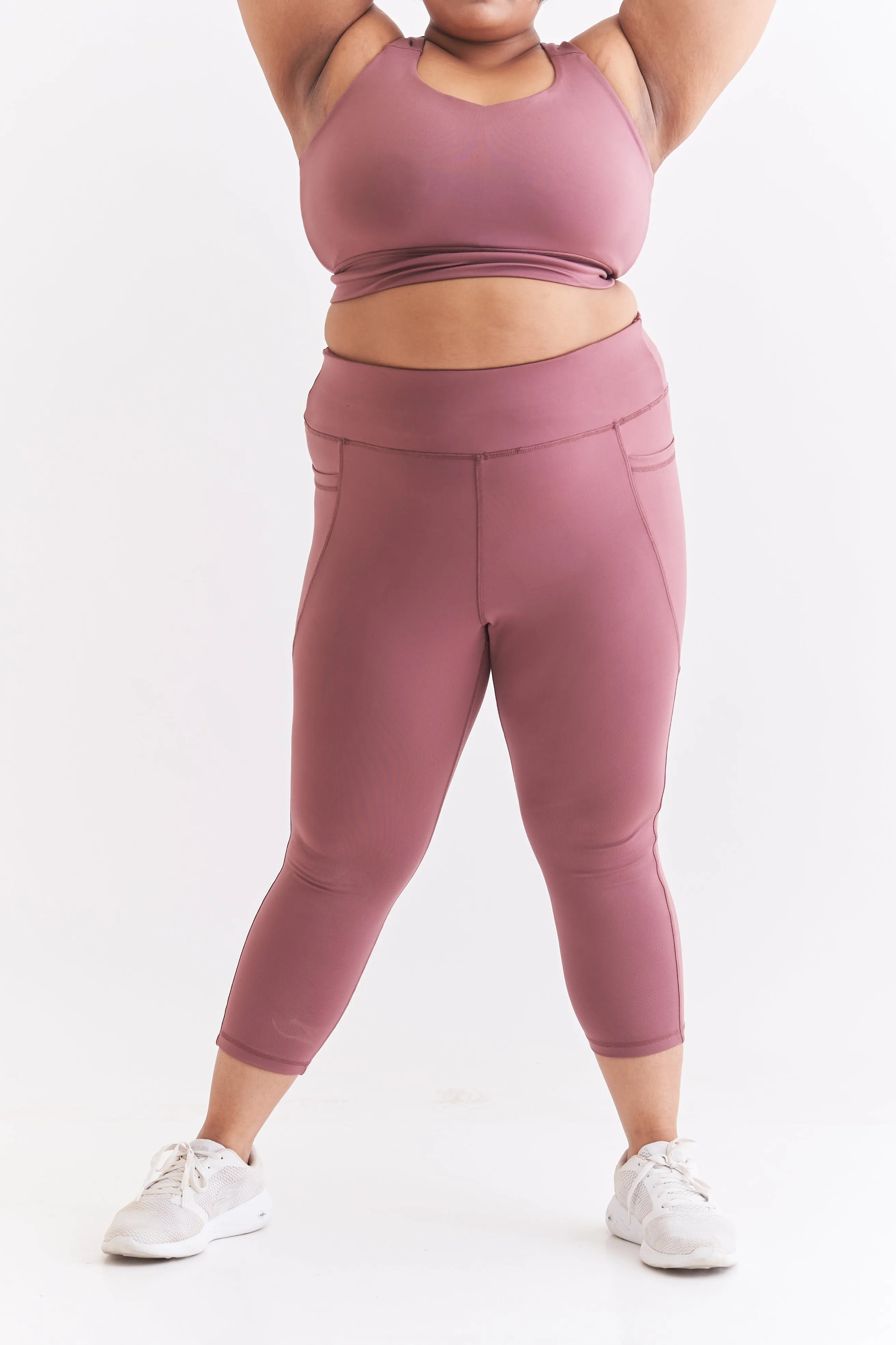 Feel Comfy Capri: Rose Brown