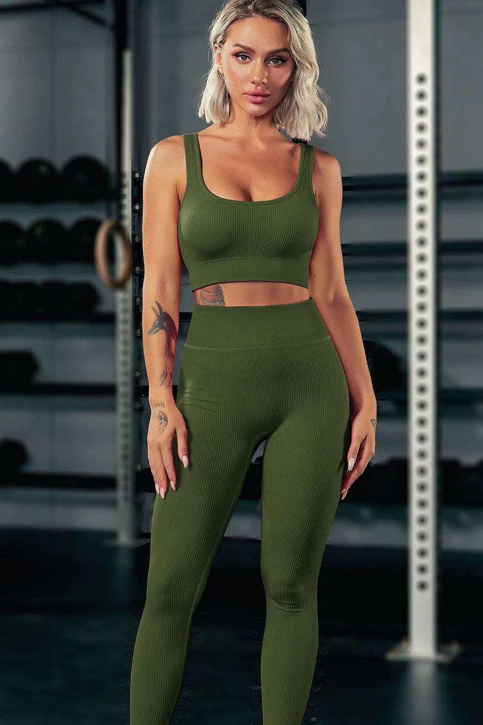 Feel Your Power Seamless Sports Bra