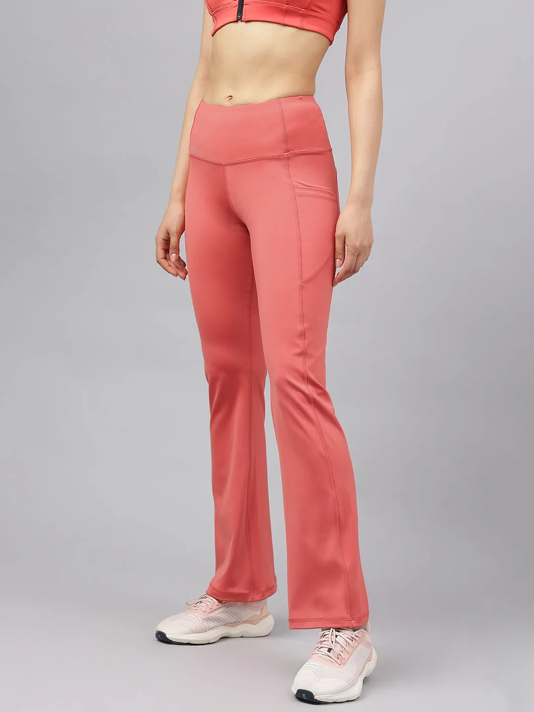Fitkin high waist side pocket trackpants