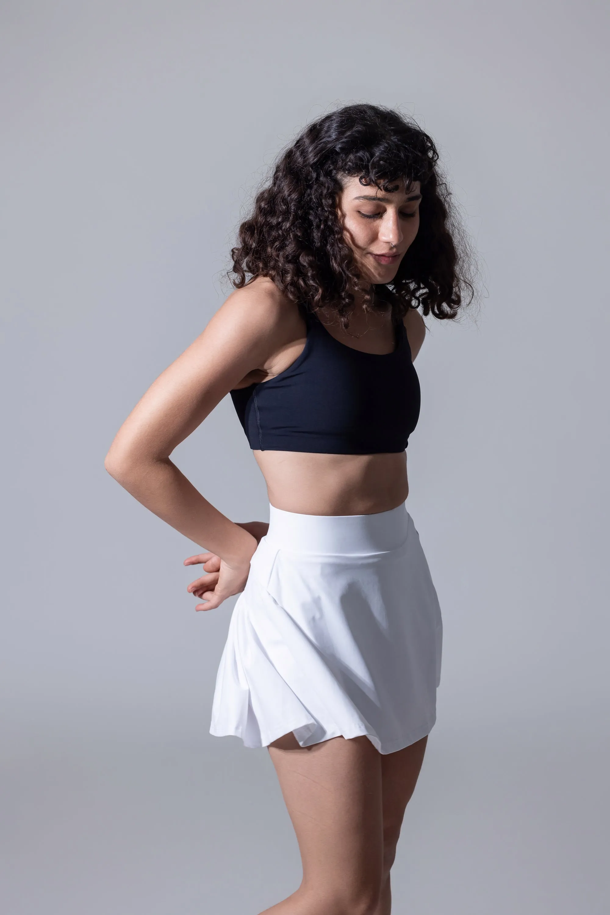 Flow Skort White