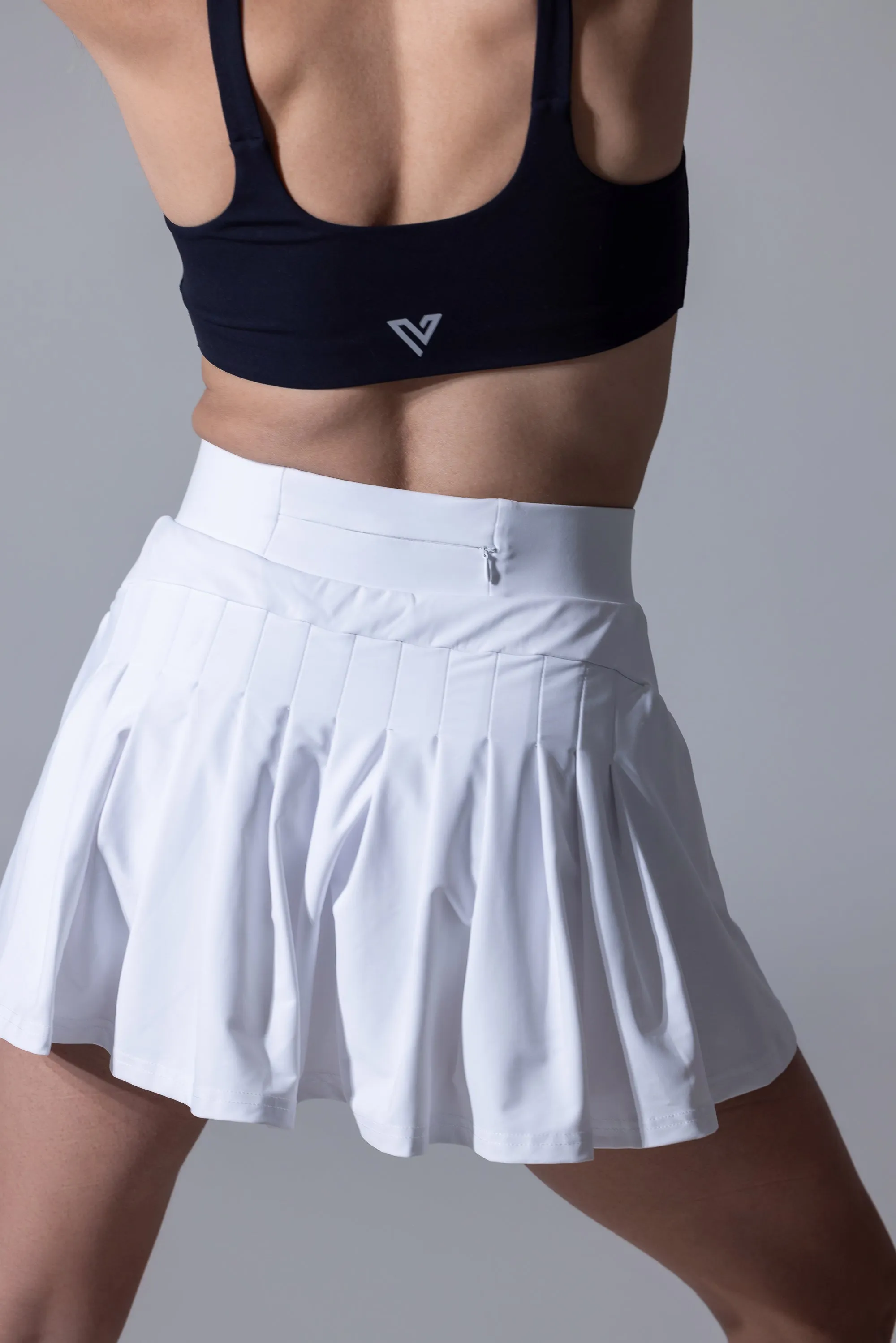 Flow Skort White