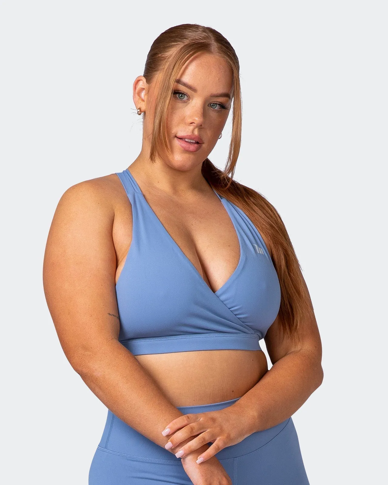Force Bra - Powder Blue