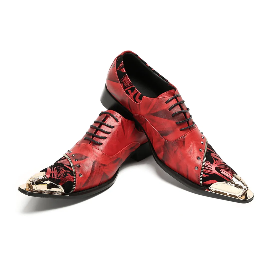 Foreign trade leather shoes men's cowhide business dress leather shoes British glossy leather men's casual shoes toe pointed wedding shoes tide