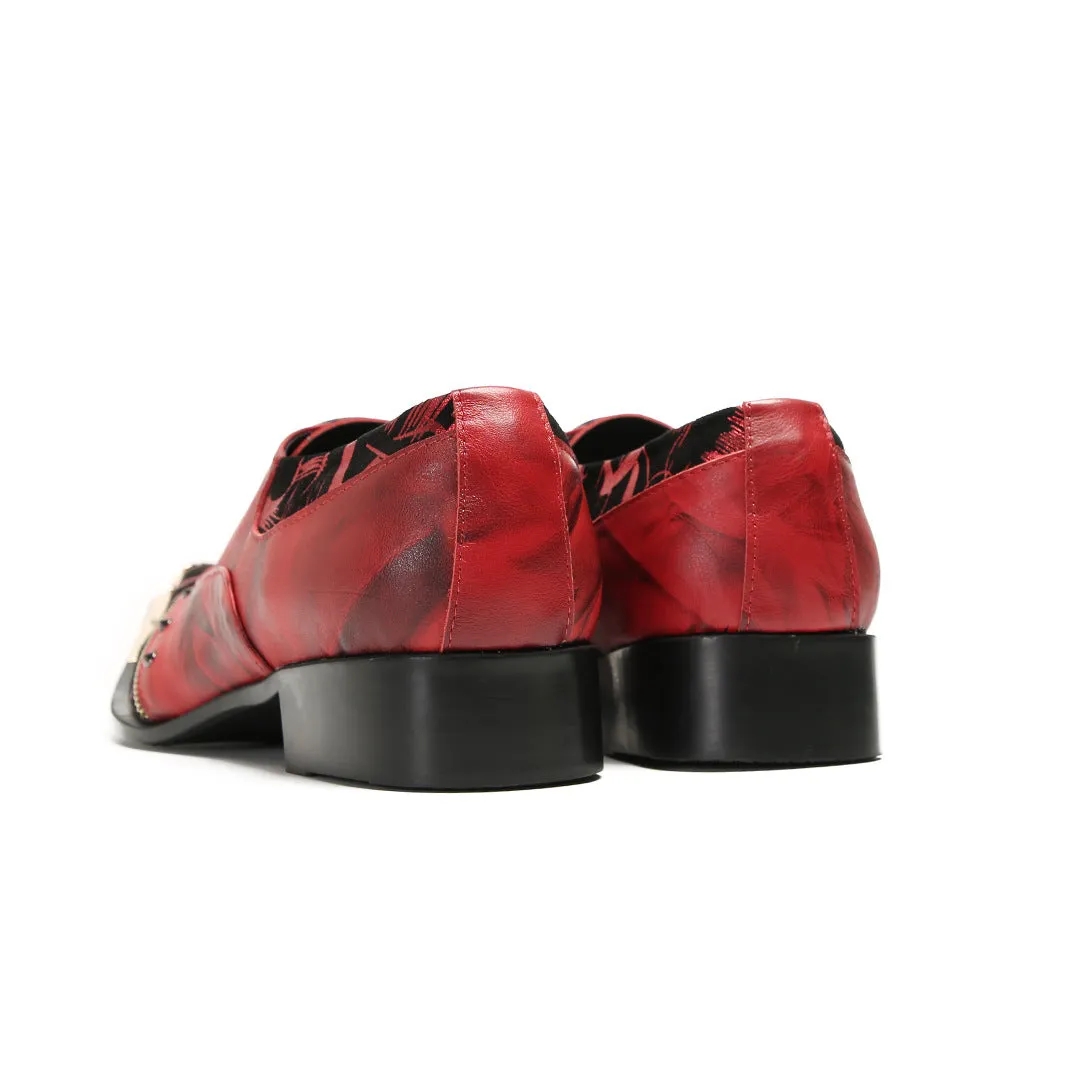 Foreign trade leather shoes men's cowhide business dress leather shoes British glossy leather men's casual shoes toe pointed wedding shoes tide