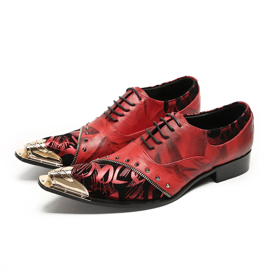 Foreign trade leather shoes men's cowhide business dress leather shoes British glossy leather men's casual shoes toe pointed wedding shoes tide
