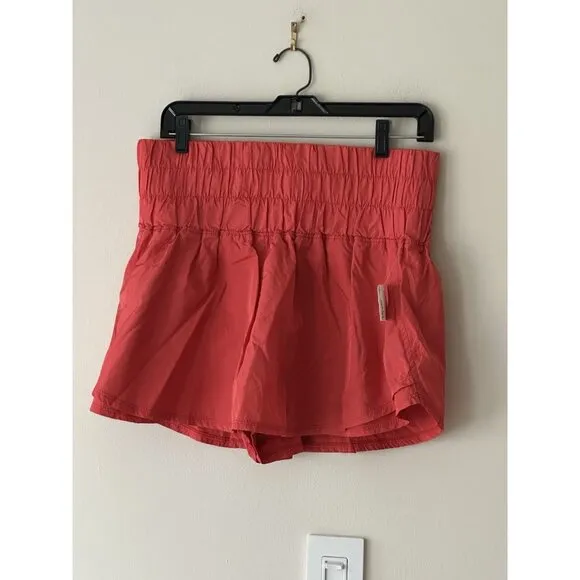 Free People FP Movement Get Your Flirt On Shorts Womens Sz L Tennis Pickleball