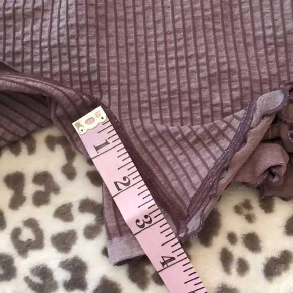Free People Ruffle Shorts in Purple Size XS/S