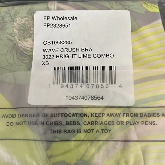 Free People Wave Crush Bra