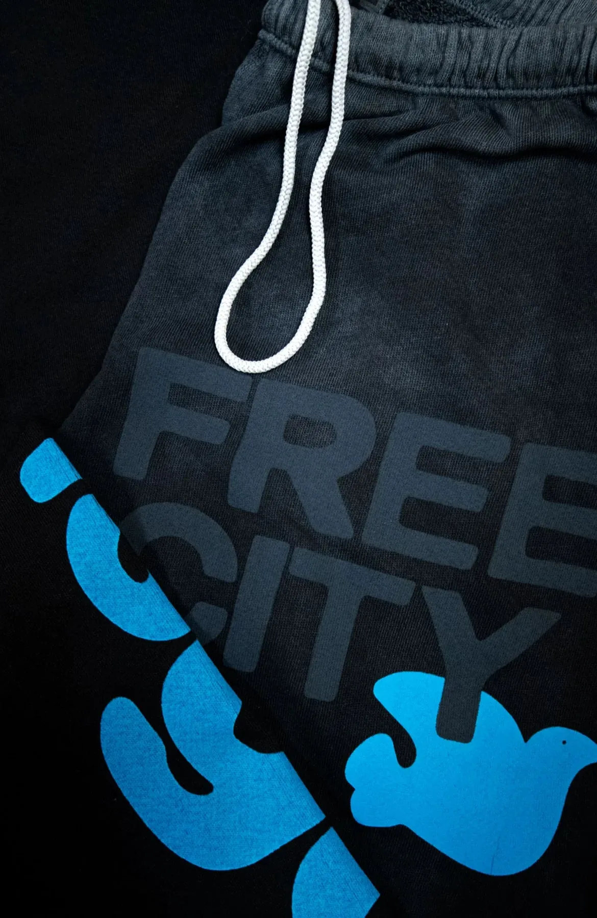 FREECITYLETSGO OG SUPERVINTAGE SWEATPANT IN BLACK SPACE