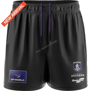 FREMANTLE DOCKERS 2025 AFL TRAINING SHORTS