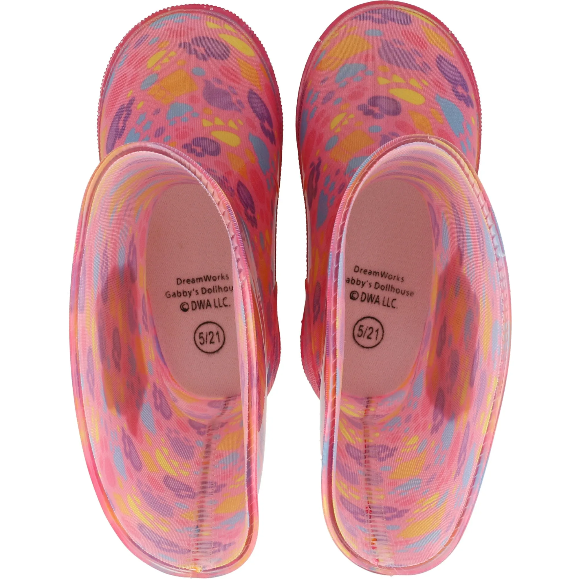 Gabby's Dollhouse Pink Kids Wellies