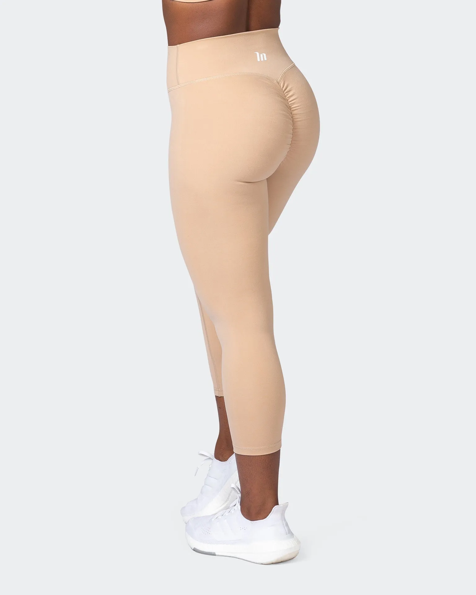 Game Changer Scrunch 7/8 Leggings - Biscotti