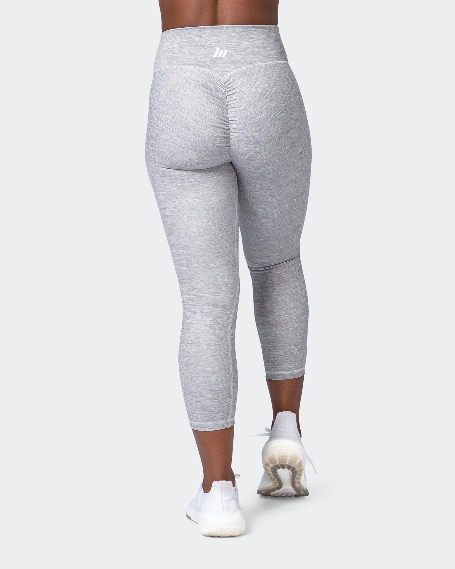 Game Changer Scrunch 7/8 Leggings - Quiet Grey Marl