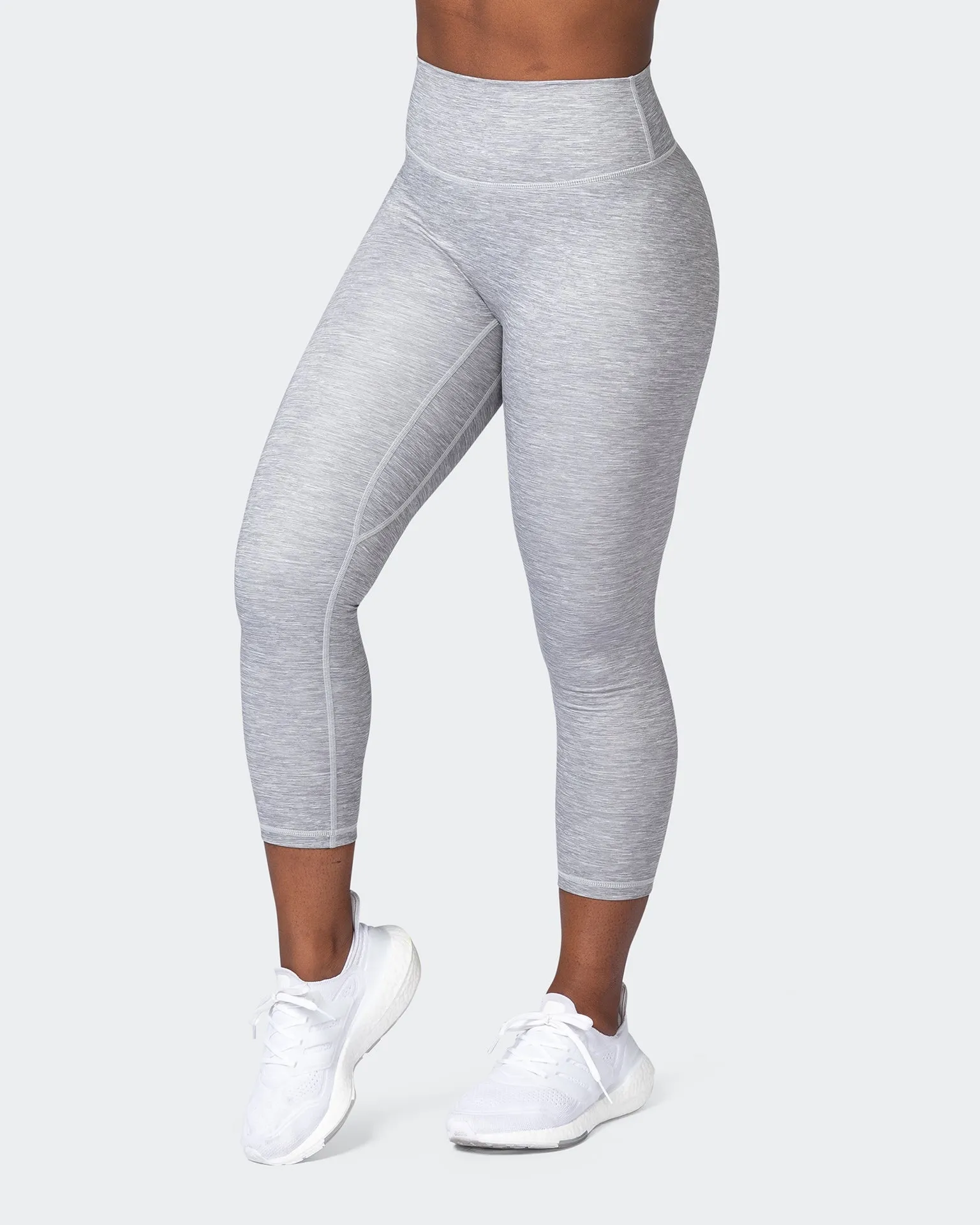 Game Changer Scrunch 7/8 Leggings - Quiet Grey Marl