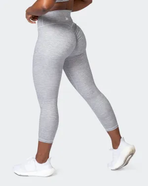 Game Changer Scrunch 7/8 Leggings - Quiet Grey Marl