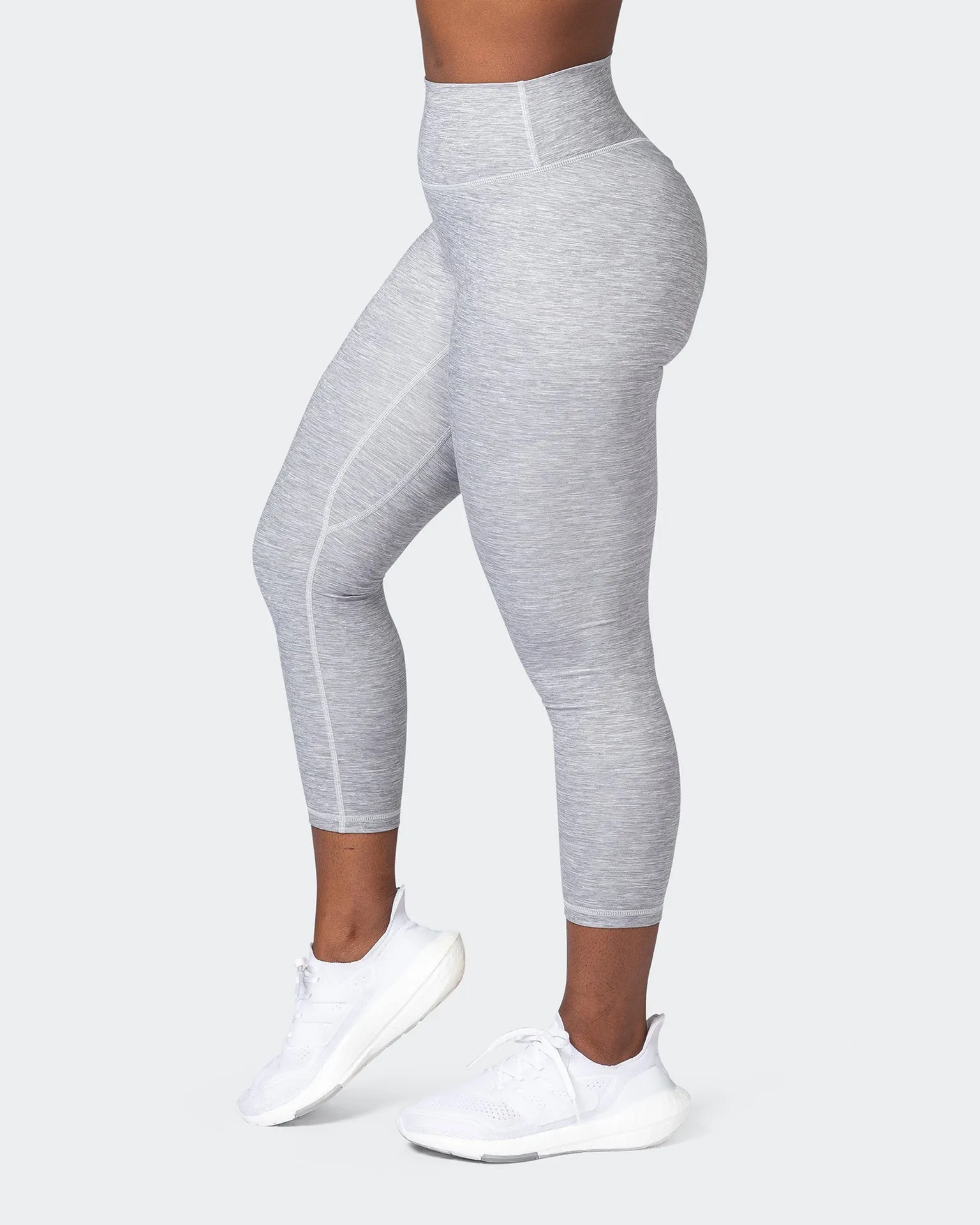 Game Changer Scrunch 7/8 Leggings - Quiet Grey Marl