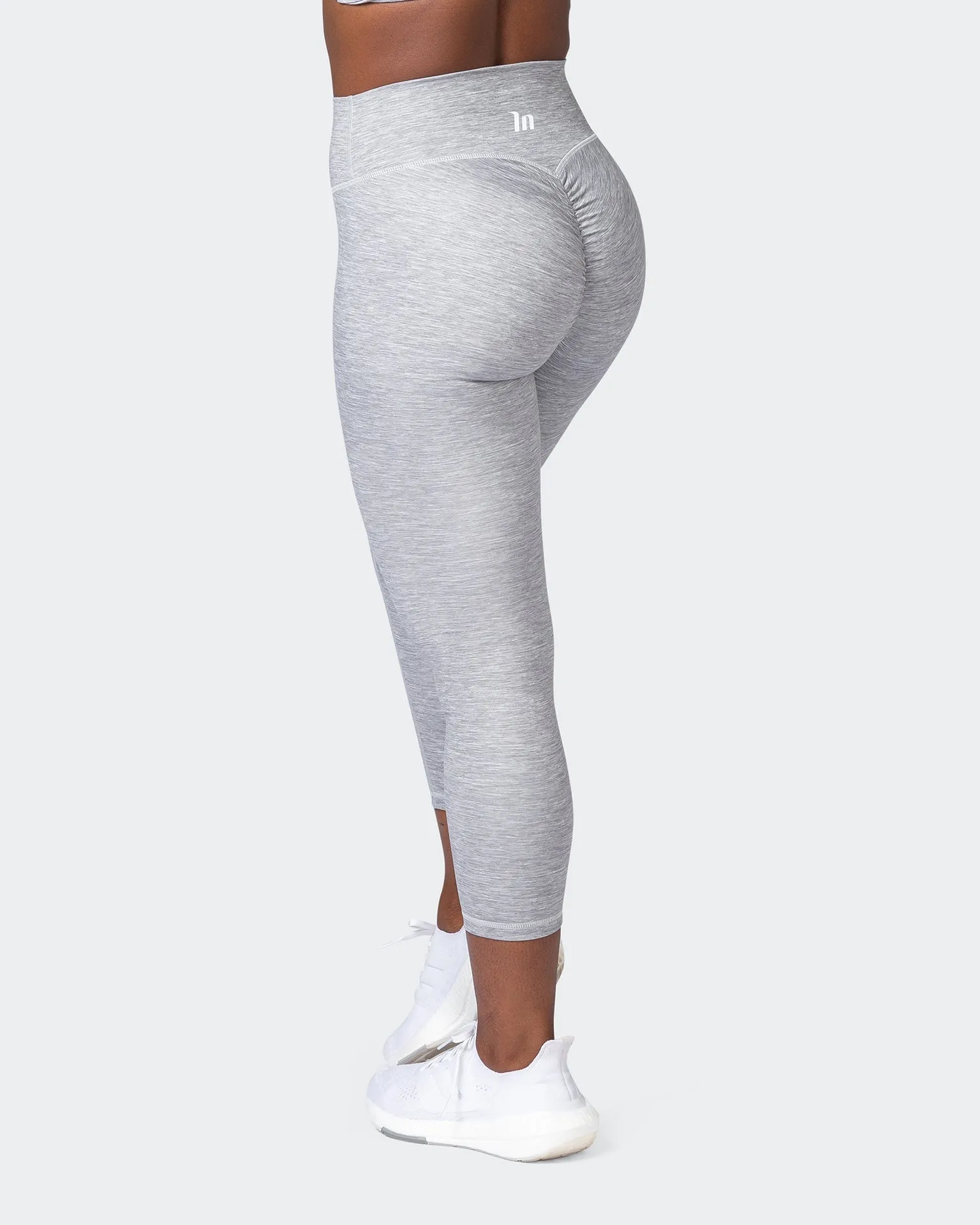 Game Changer Scrunch 7/8 Leggings - Quiet Grey Marl