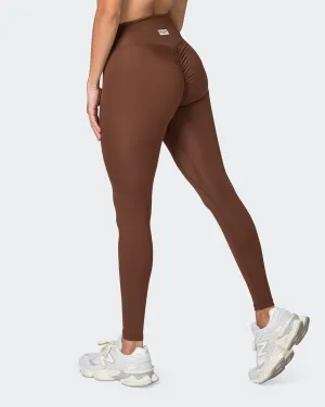 Game Changer Scrunch Full Length Leggings - Hazel