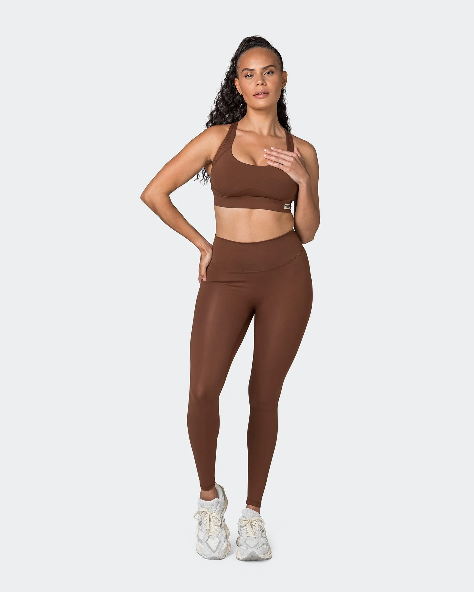 Game Changer Scrunch Full Length Leggings - Hazel