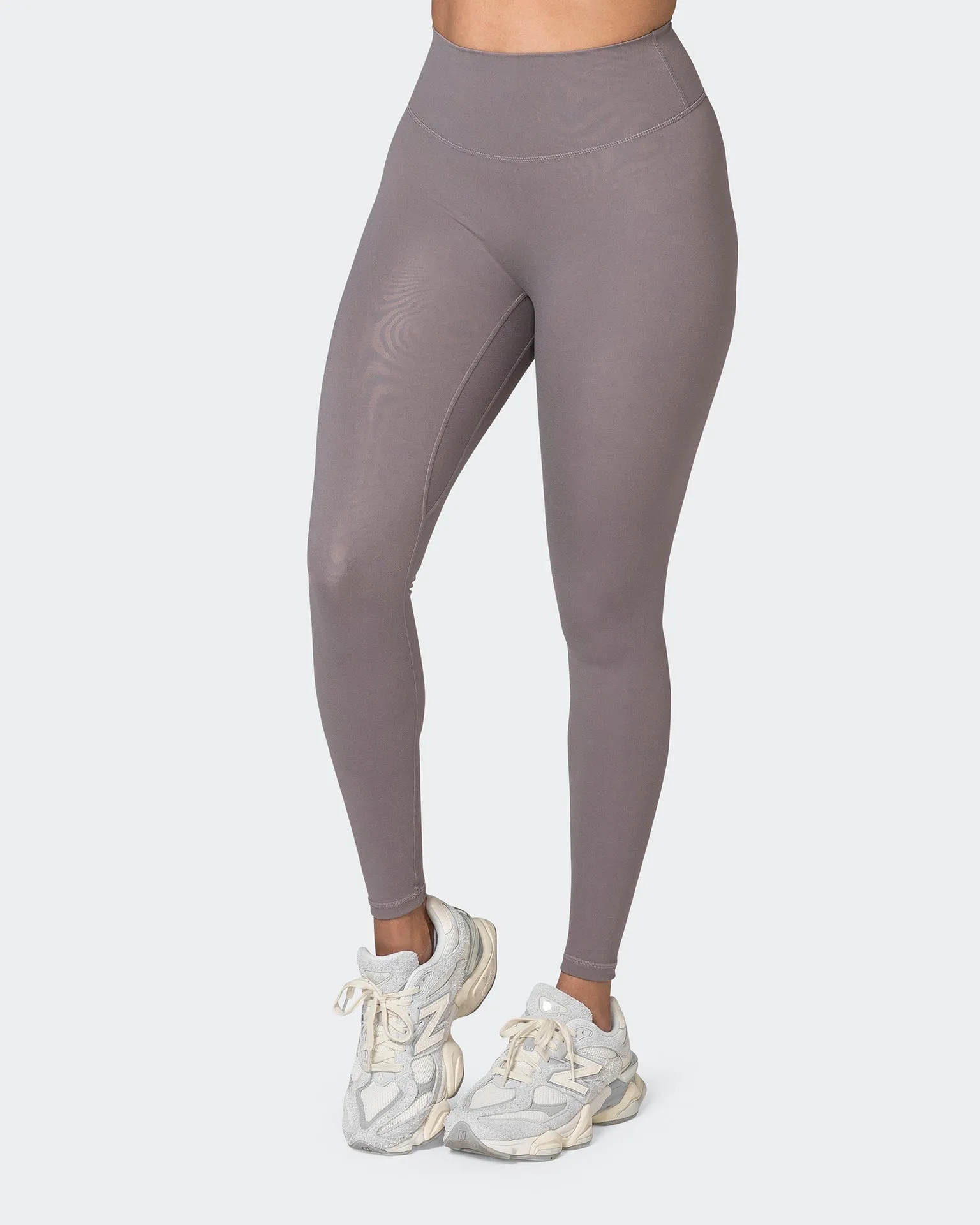 Game Changer Scrunch Full Length Leggings - Pearl Grey