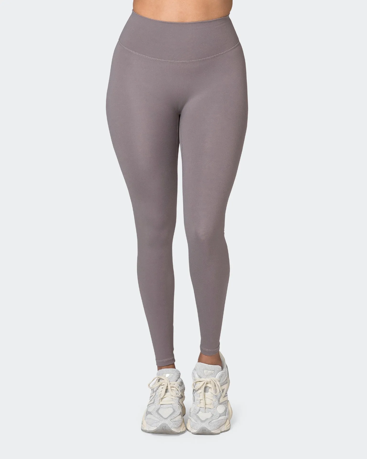 Game Changer Scrunch Full Length Leggings - Pearl Grey