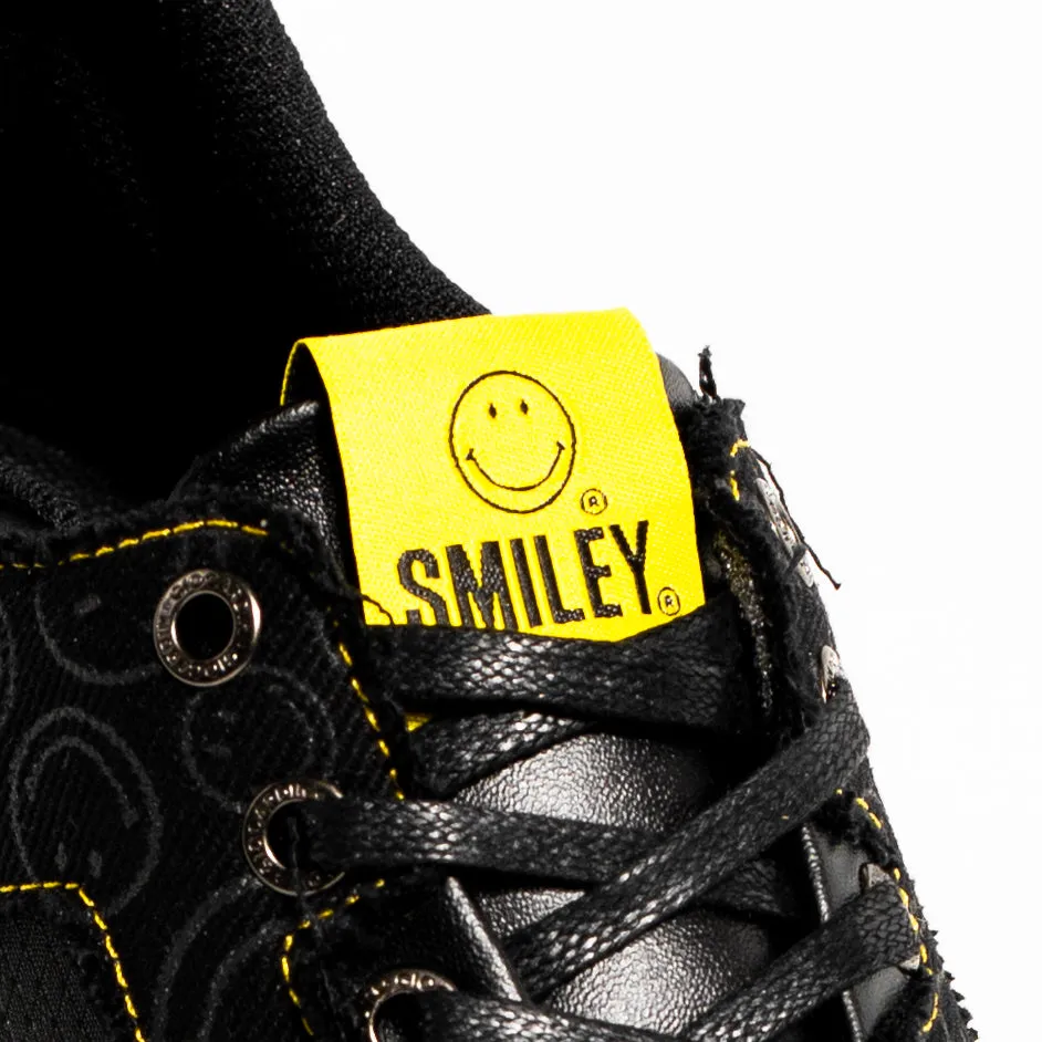 GIO CARDIN x SMILEY - LUMEN - BLACK DENIM