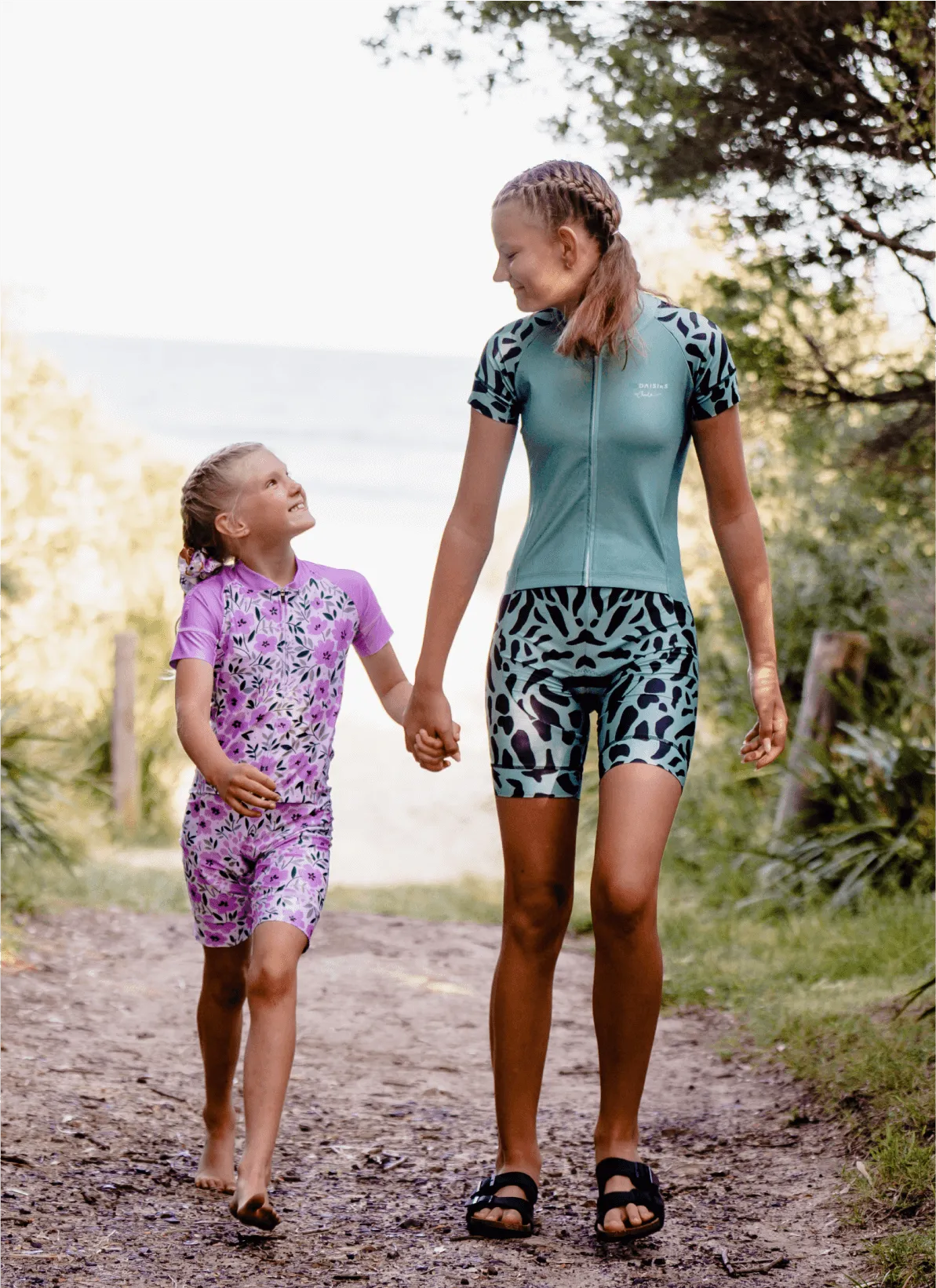 Girls Triathlon Suit - Leopard
