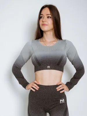 Gradient Grey Long Sleeve