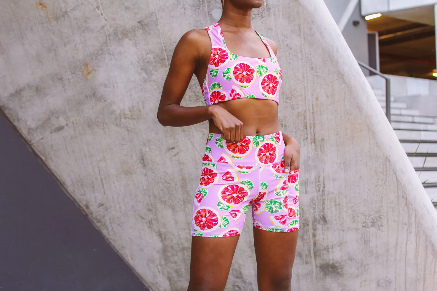Grapefruit and Lime Shorts