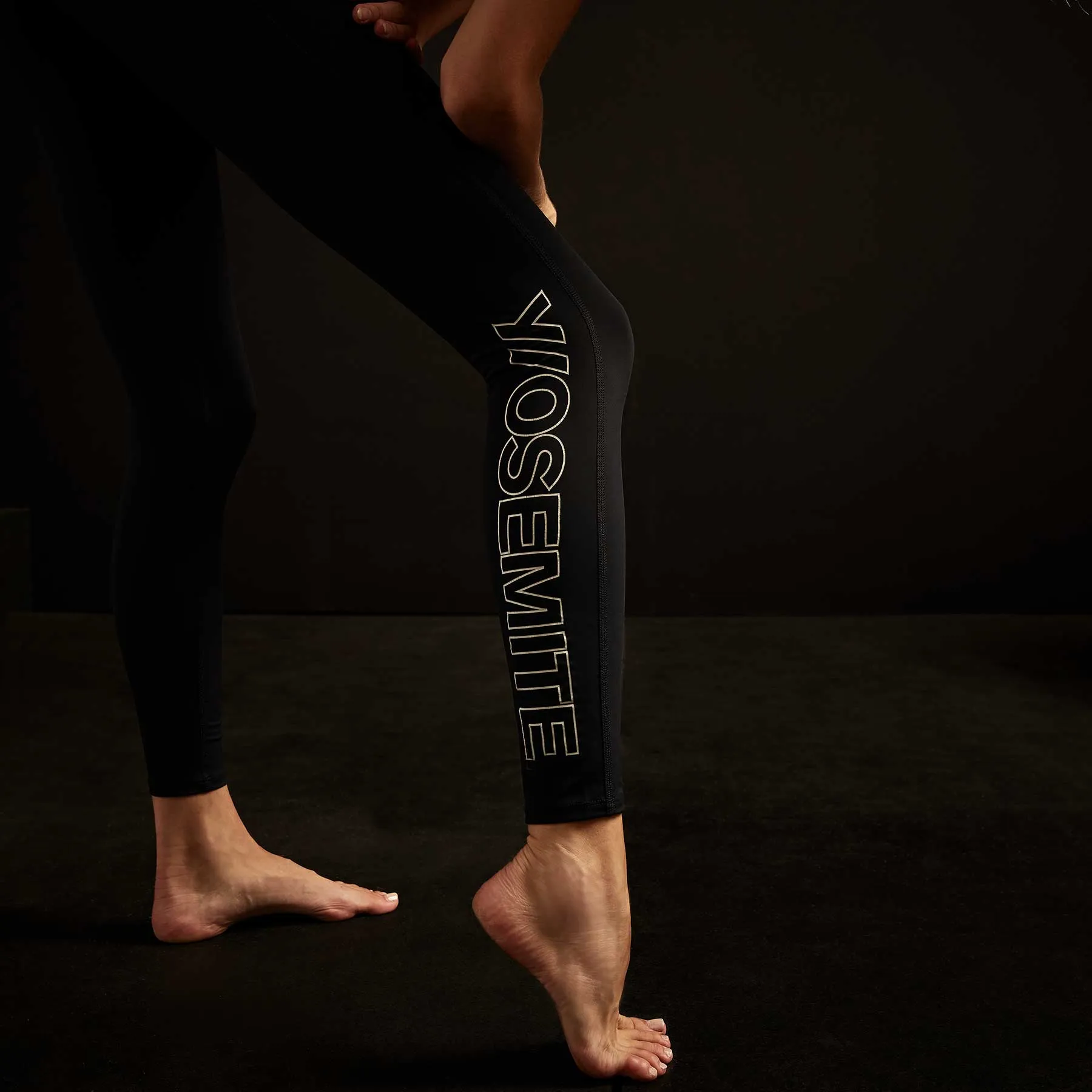 Graphic Legging - French Navy/Grey