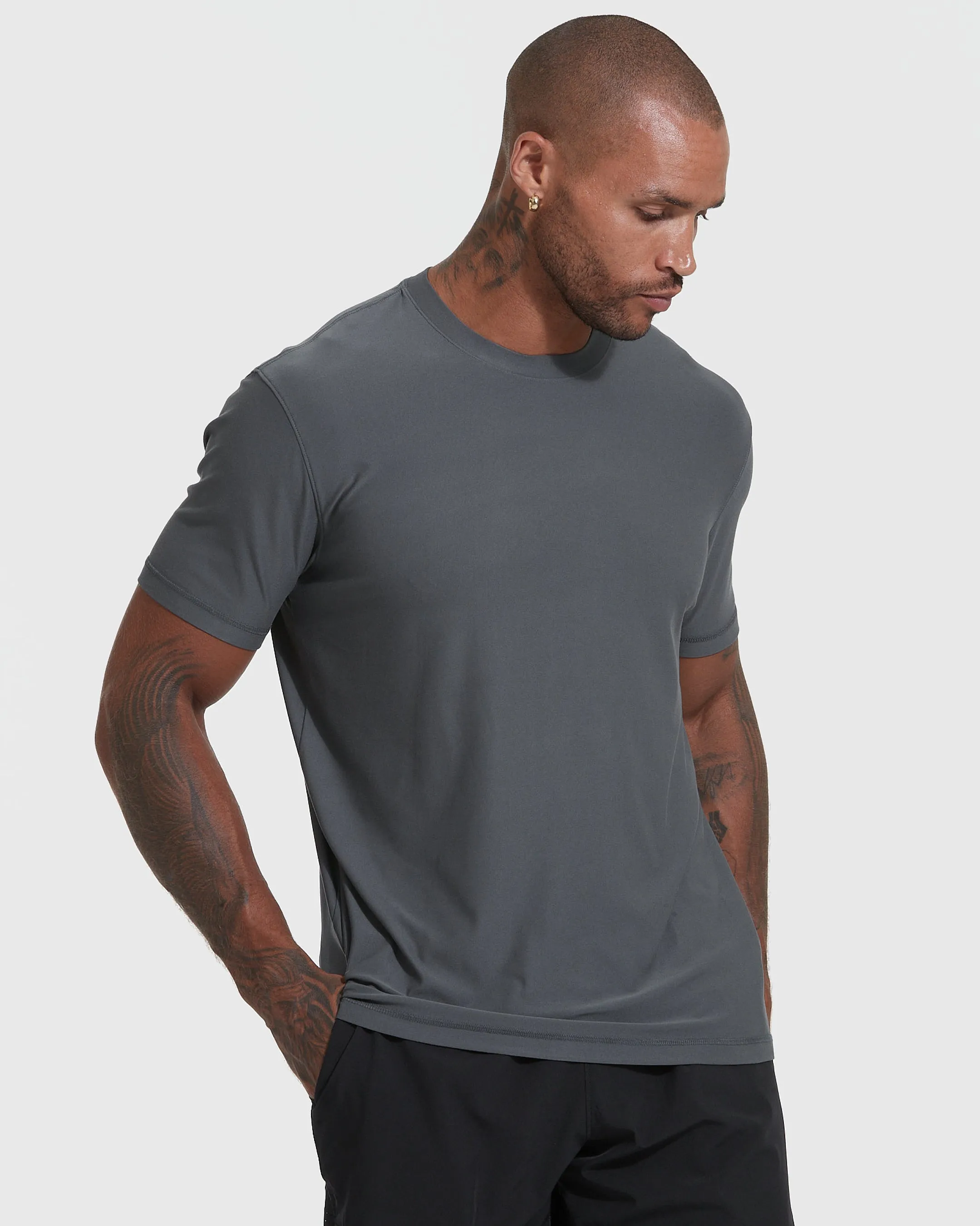 Grayscale Active Crew Neck 3-Pack