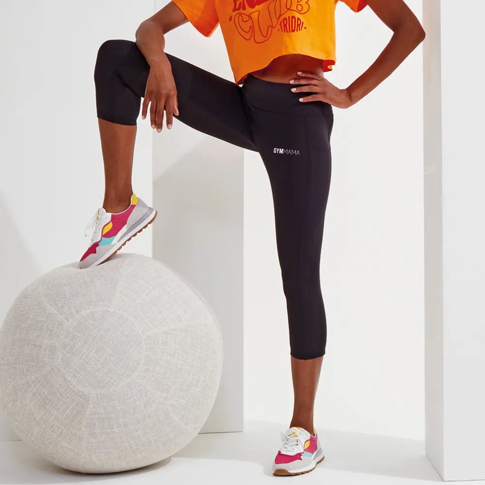 Gym Mama 3/4 Leggings
