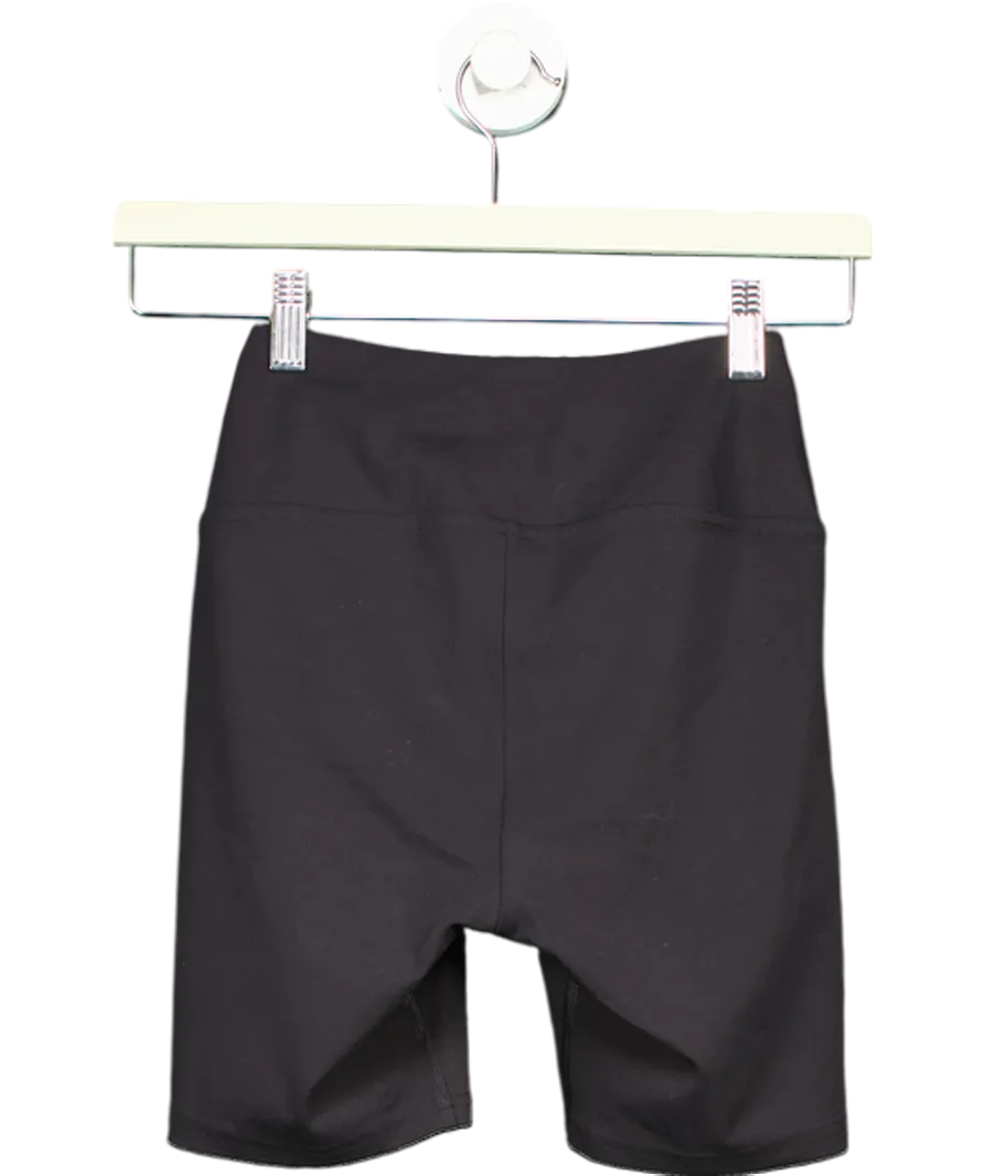 gymshark Black Crossover Shorts UK XS