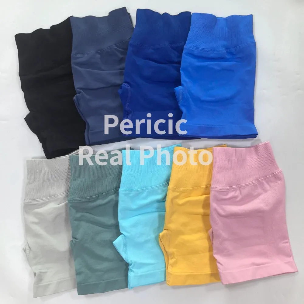 Halter Sports Bra & Scrunch Shorts Gym Suit Fitness Workout Clothes