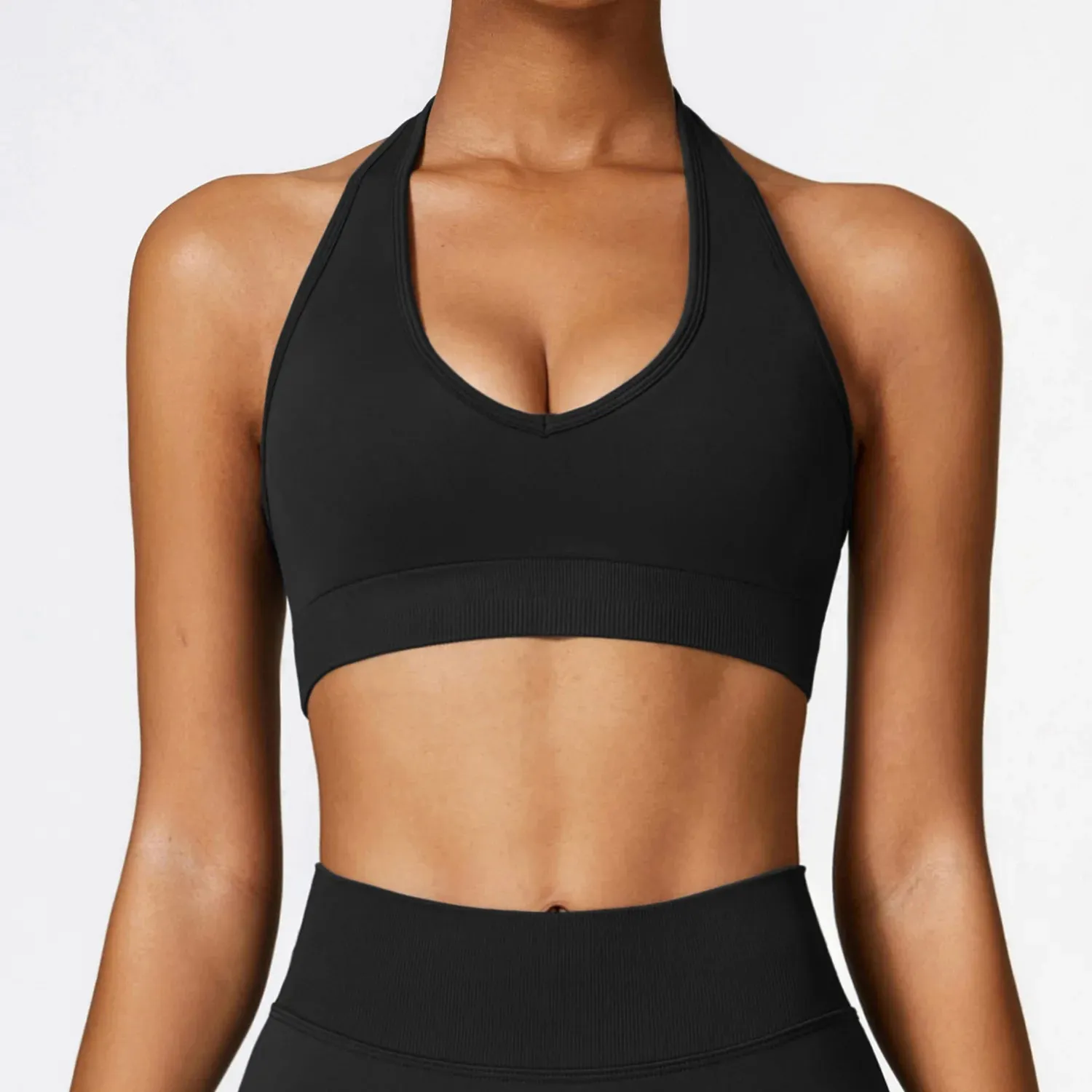 Hanging Neck Push-up & Padded Bra Activewear