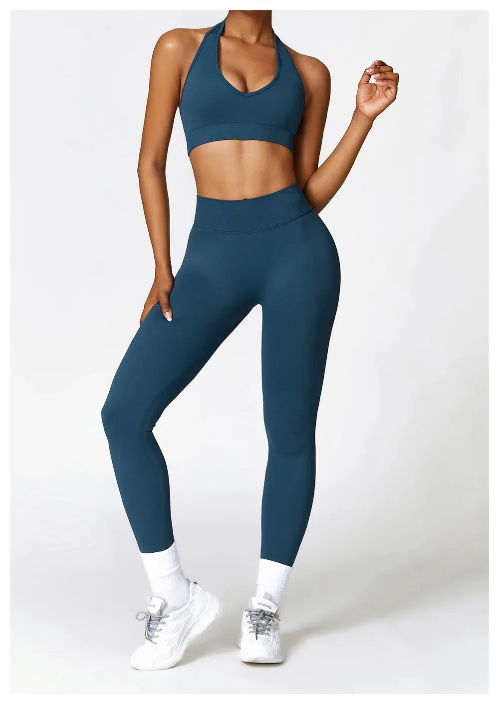 Hanging Neck Push-up & Padded Bra Activewear
