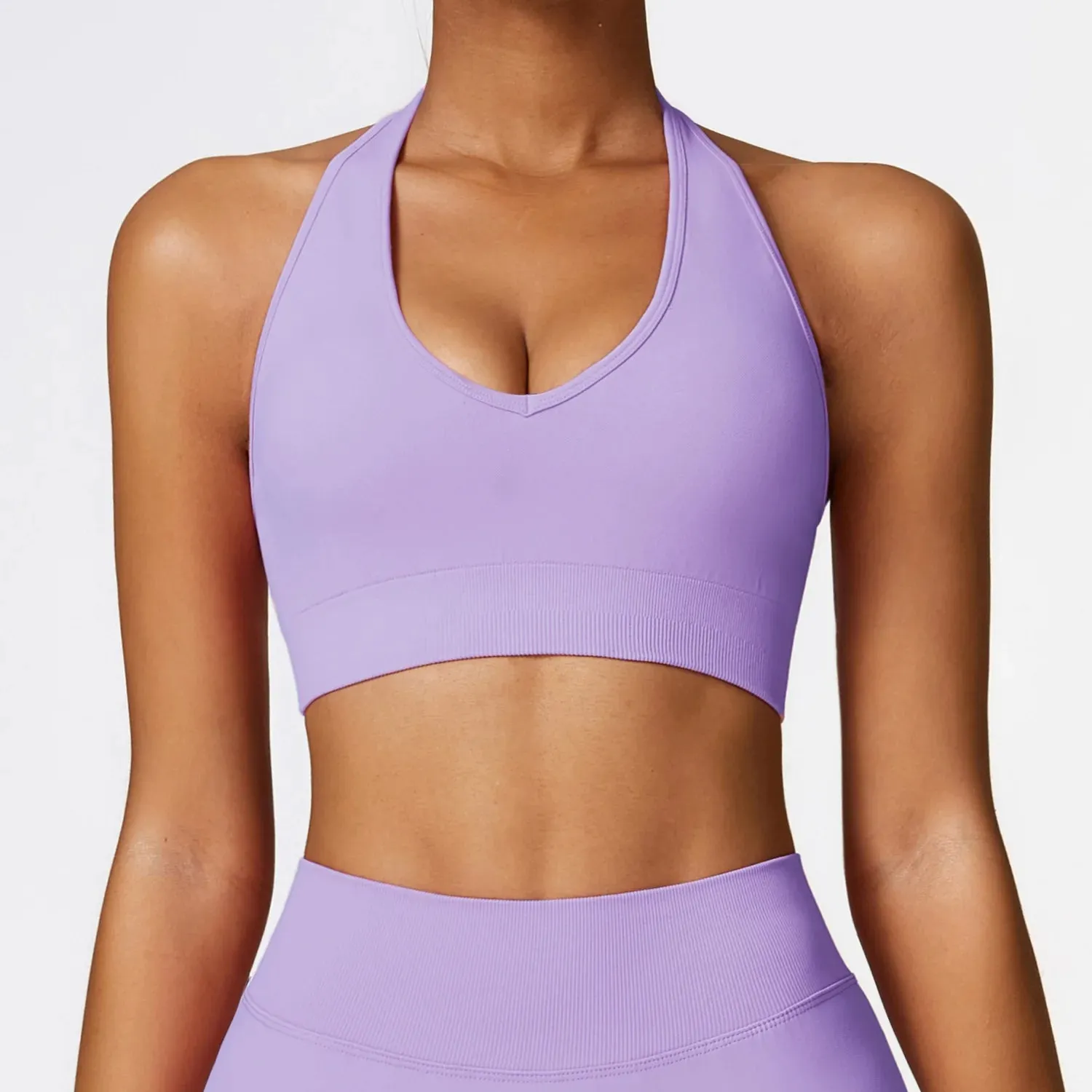 Hanging Neck Push-up & Padded Bra Activewear