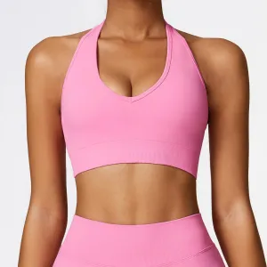 Hanging Neck Push-up & Padded Bra Activewear