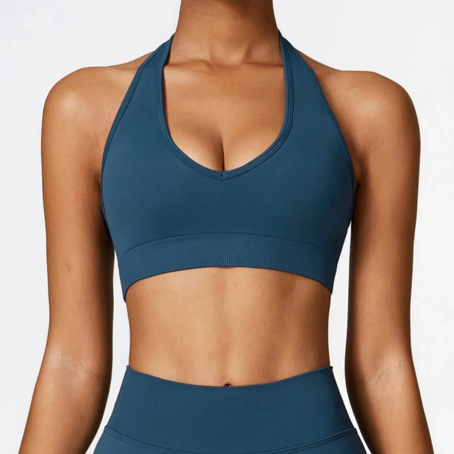 Hanging Neck Push-up & Padded Bra Activewear